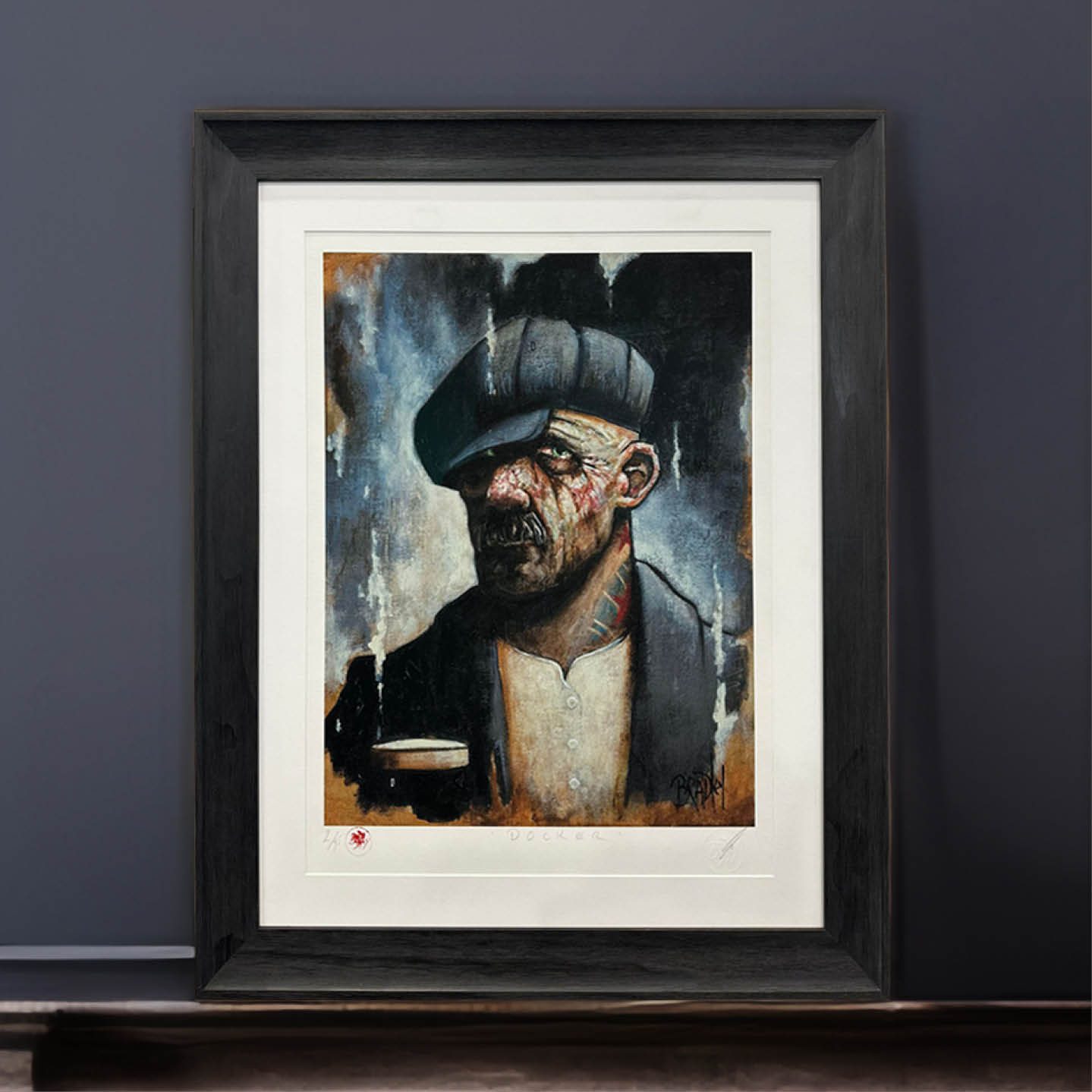 Terry Bradley Artist Docker Print Framed Terry Bradley Artist Docker Print Framed