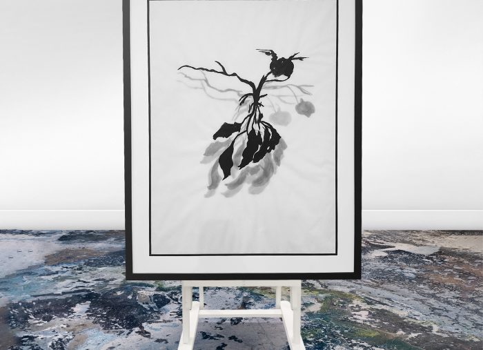 Bill Meertens Graphic Artwork Framed