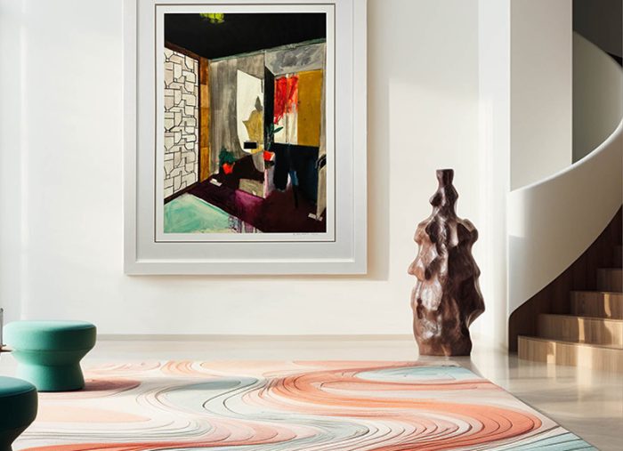 New York Artist: Waldemar Kolbusz framed in White