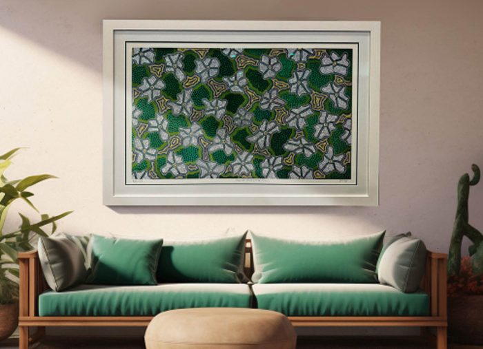 Aboriginal Art Framed by Dawsons Framing