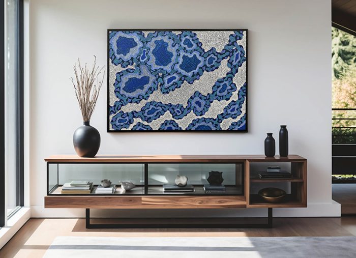 Aboriginal Art Framed by Dawsons Framing