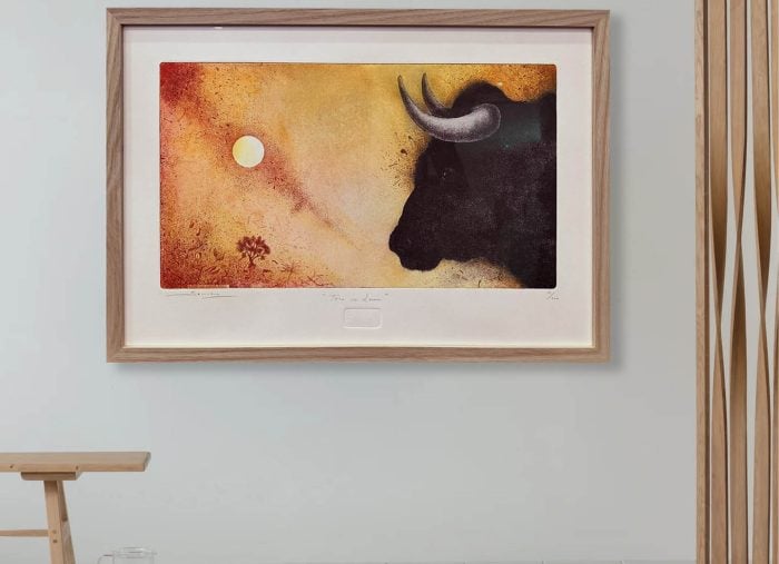 Grabados Somera Ronda Studio Artwork Framed