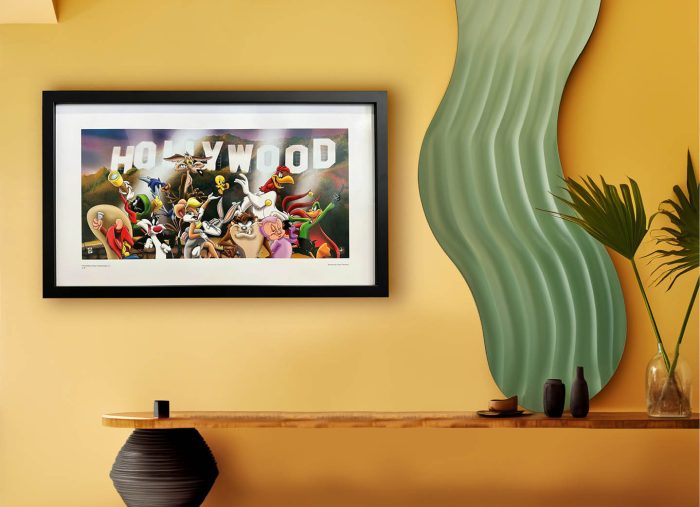 FRAMED HOLLYWOOD CARTOON CHARACTERS
