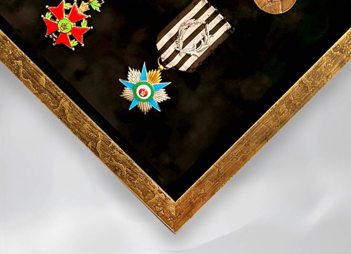 Framed Military Medals
