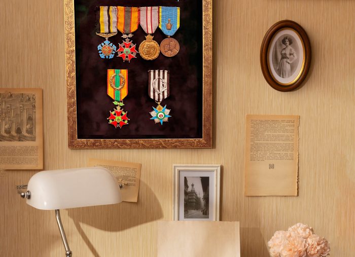 Framed Military Medals