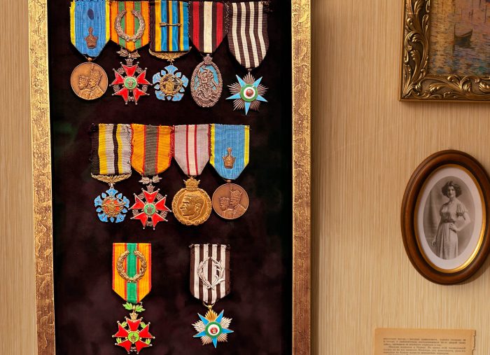 Framed Military Medals
