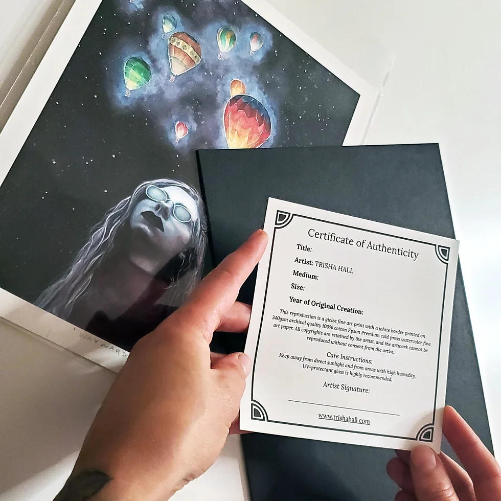 The Significance of a Certificate of Authenticity When Purchasing Art Prints for Framing