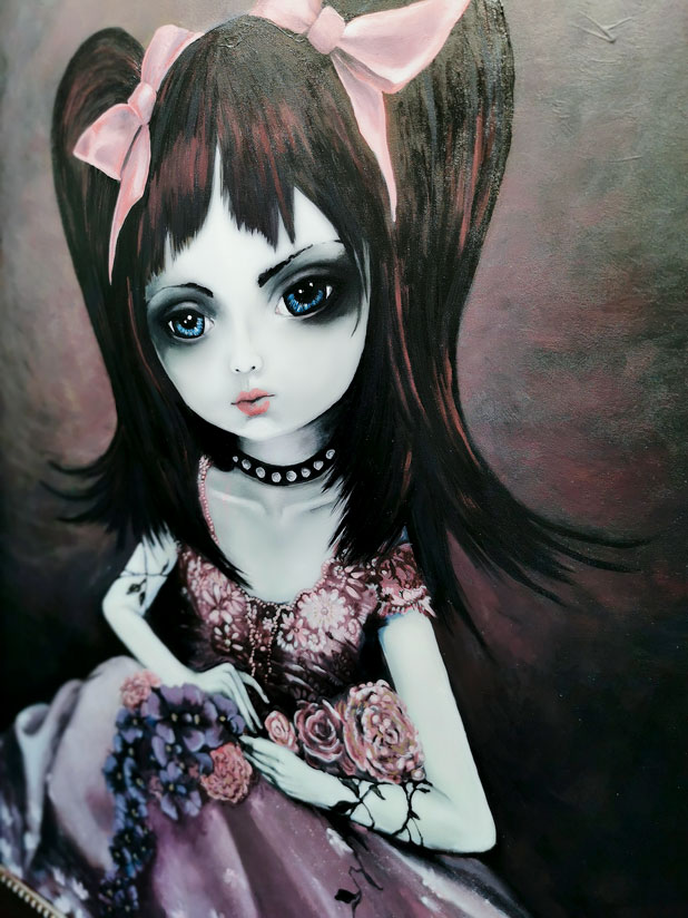 Dawsons Framing Ryden Handcrafted Frame: Abbi, Oil Painting by Laark 2022