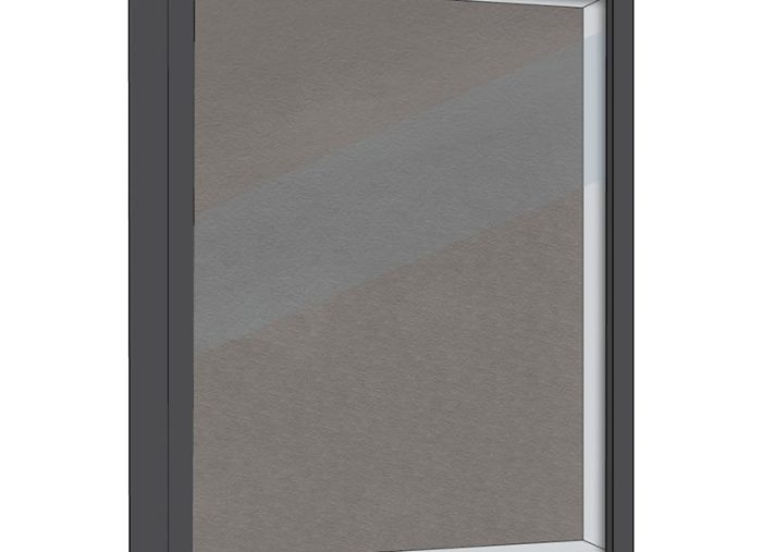 Types of Picture Framing Styles: Shadow Box Frame spaced back image - no matboard.