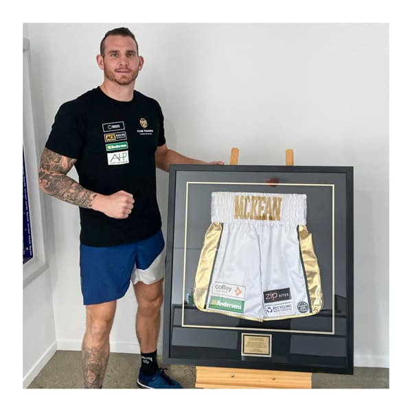 Framed Father's Day Gift Ideas: Sports Mad Dad's Signed Sports Shirt / Pants Memorabilia