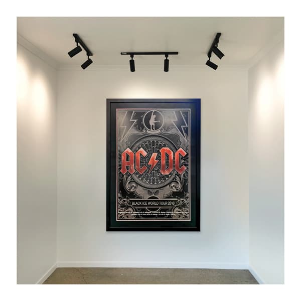 Framed Father's Day Gift Ideas: Music Mad Dad Framed ACDC Poster