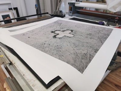 A Large format archival print ready for framing for Exhibition. Gold Coast