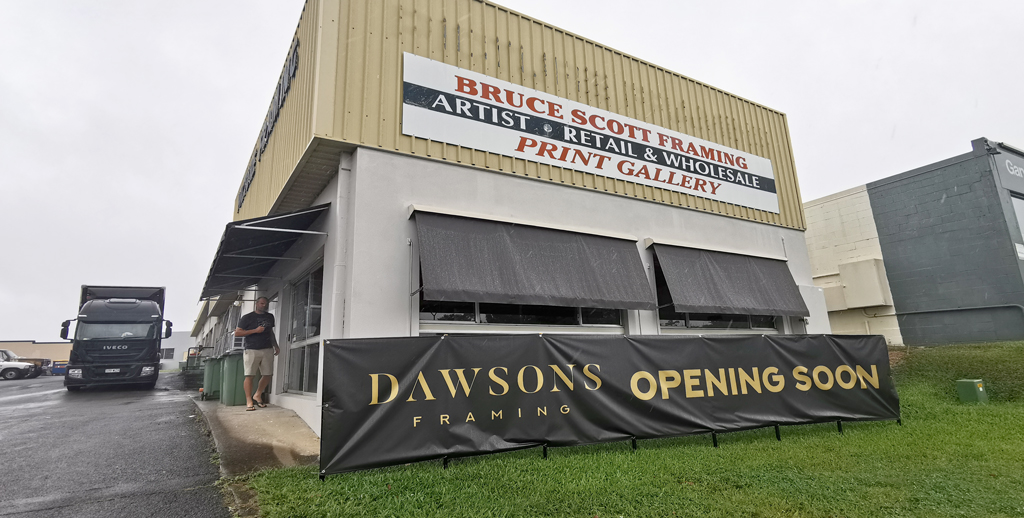 Dawson's Framing: Renovations Underway Dawson's Framing: Renovations Underway