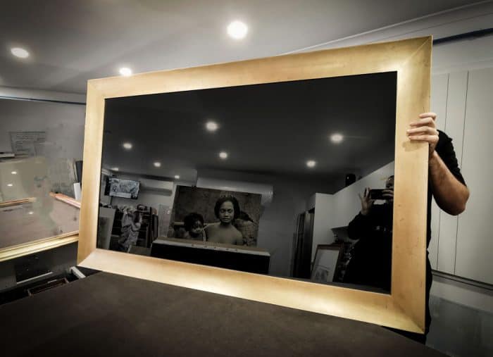 Gold Coaster Scott Dawson Takes Dielectric TV Mirror Framing to a New Level