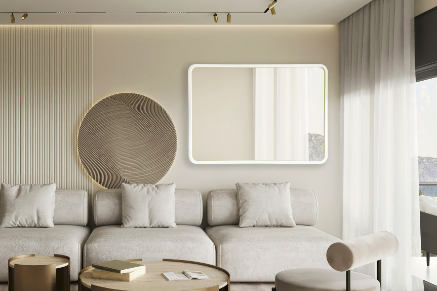 Retro Rounded Handcrafted Mirror - Image 8