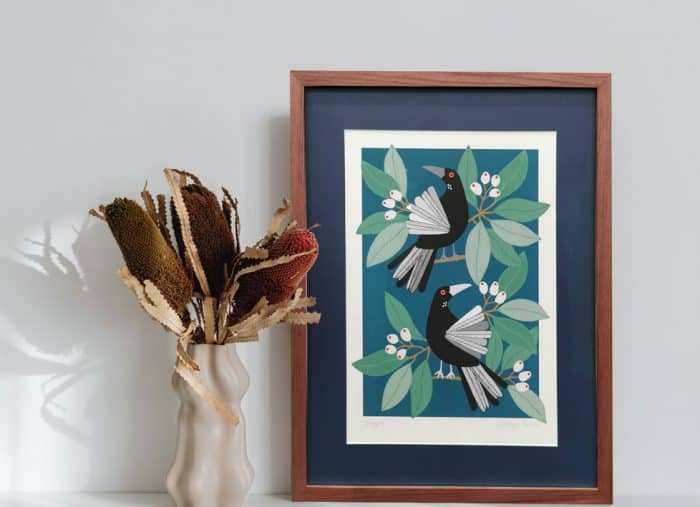 FRAMED AUSTRALIAN DIGITAL ILLUSTRATION PRINT FRAMED AUSTRALIAN DIGITAL ILLUSTRATION PRINT
