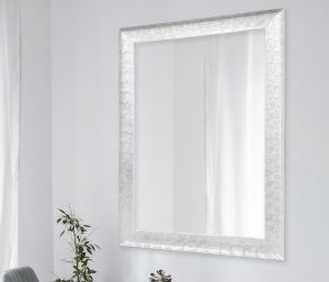 Capiz Large Oyster Shell Mirror