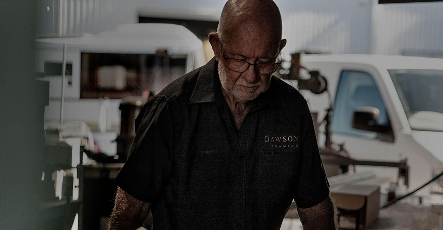 Graham Reynolds, Master Picture Framer, Gold Leaf and Period Picture Frame specialist.