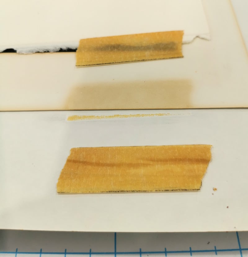 The danger of using ACIDIC materials and adhesives in picture framing. The danger of using ACIDIC materials and adhesives in picture framing.
