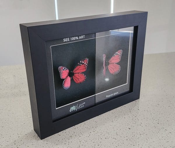 What are the different types of Picture Framing Glass Options?