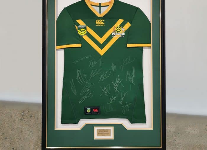 Signed 2019 Australian National Rugby Team Jersey