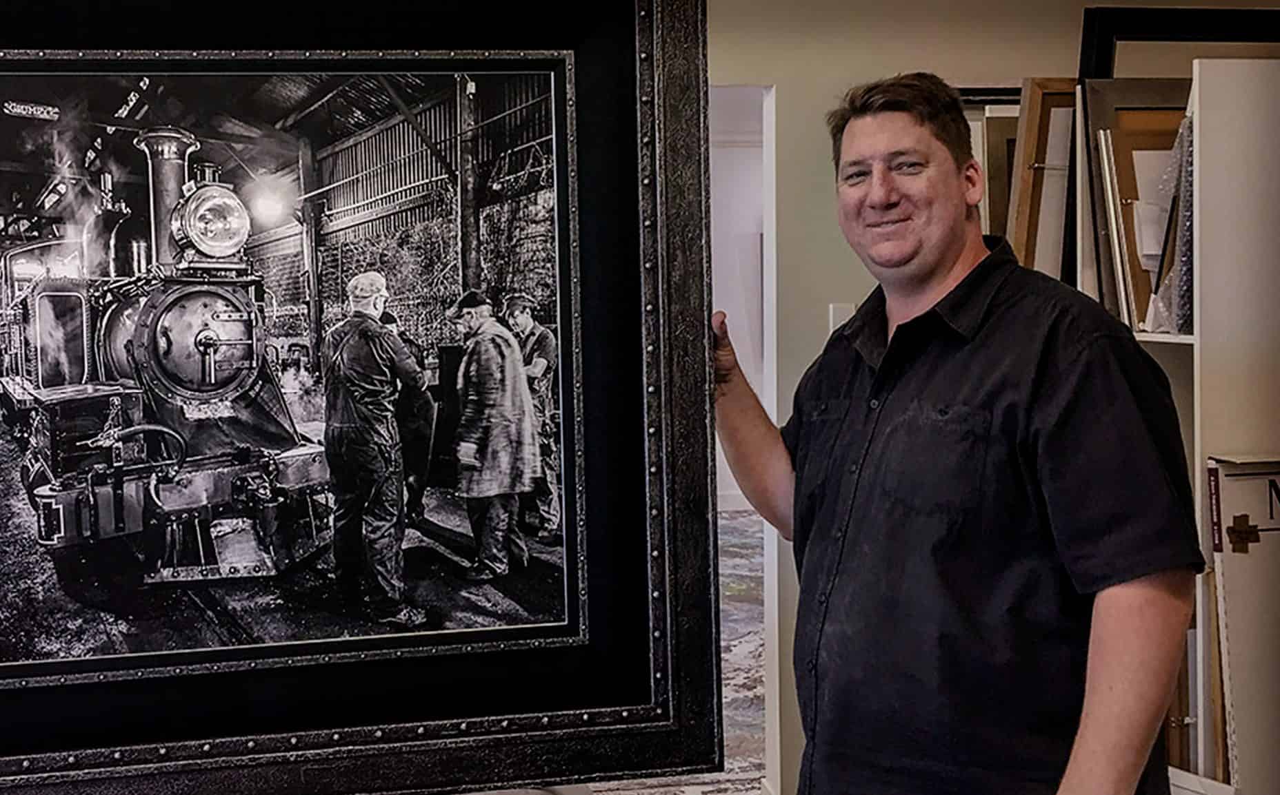 Scott Dawson of Dawson's Picture Framing